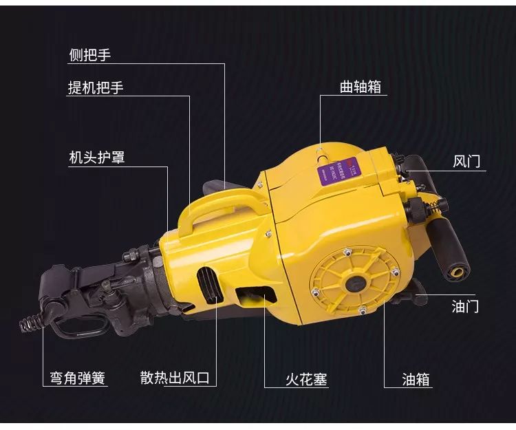 內(nèi)燃鑿巖機(jī)(圖3)