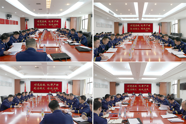 江西消防總隊召開2019年黨委擴大會議，要求持續(xù)加強消防救援經費保障，大力推進公共消防設施建設(圖3)