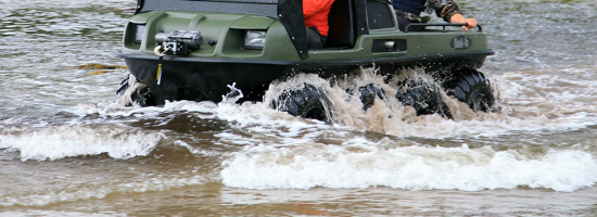極端地形應急救援先驅(qū)- 成都捷隆行國際貿(mào)易有限公司正式發(fā)布Mudd-Ox水陸兩棲車（一）(圖2)