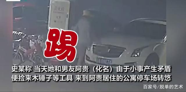 什么操作!女子狂砸9輛車后讓男友賠 "男友"現(xiàn)身卻連稱冤枉(圖3)