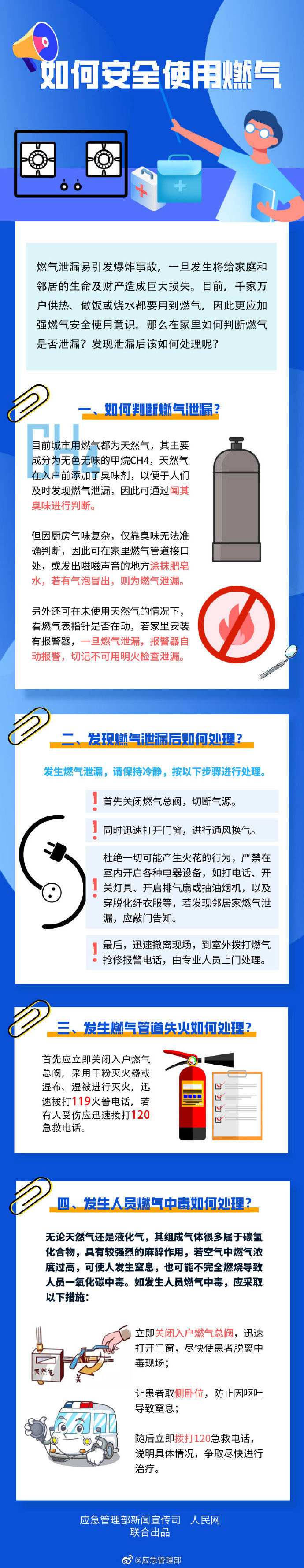 家庭消防：如何安全使用燃氣？