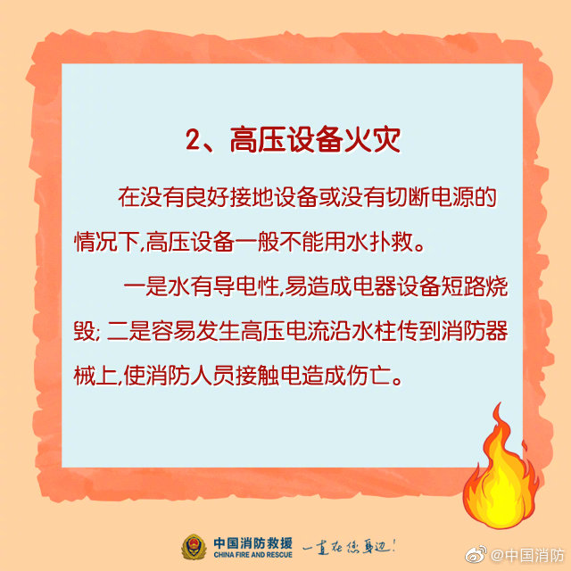 家庭消防科普：哪些火災(zāi)不能用水撲滅？(圖3)